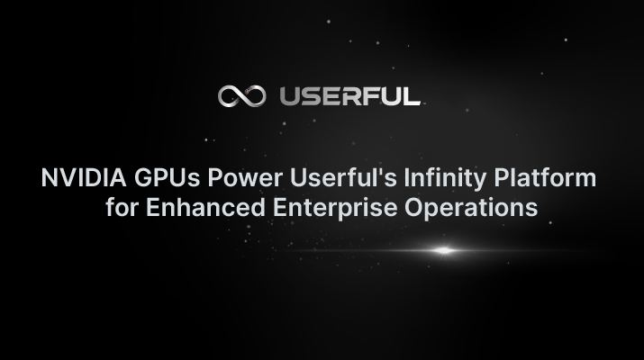 英伟达™（NVIDIA®）GPU为Userful的Infinity平台提供动力，增强企业运营能力