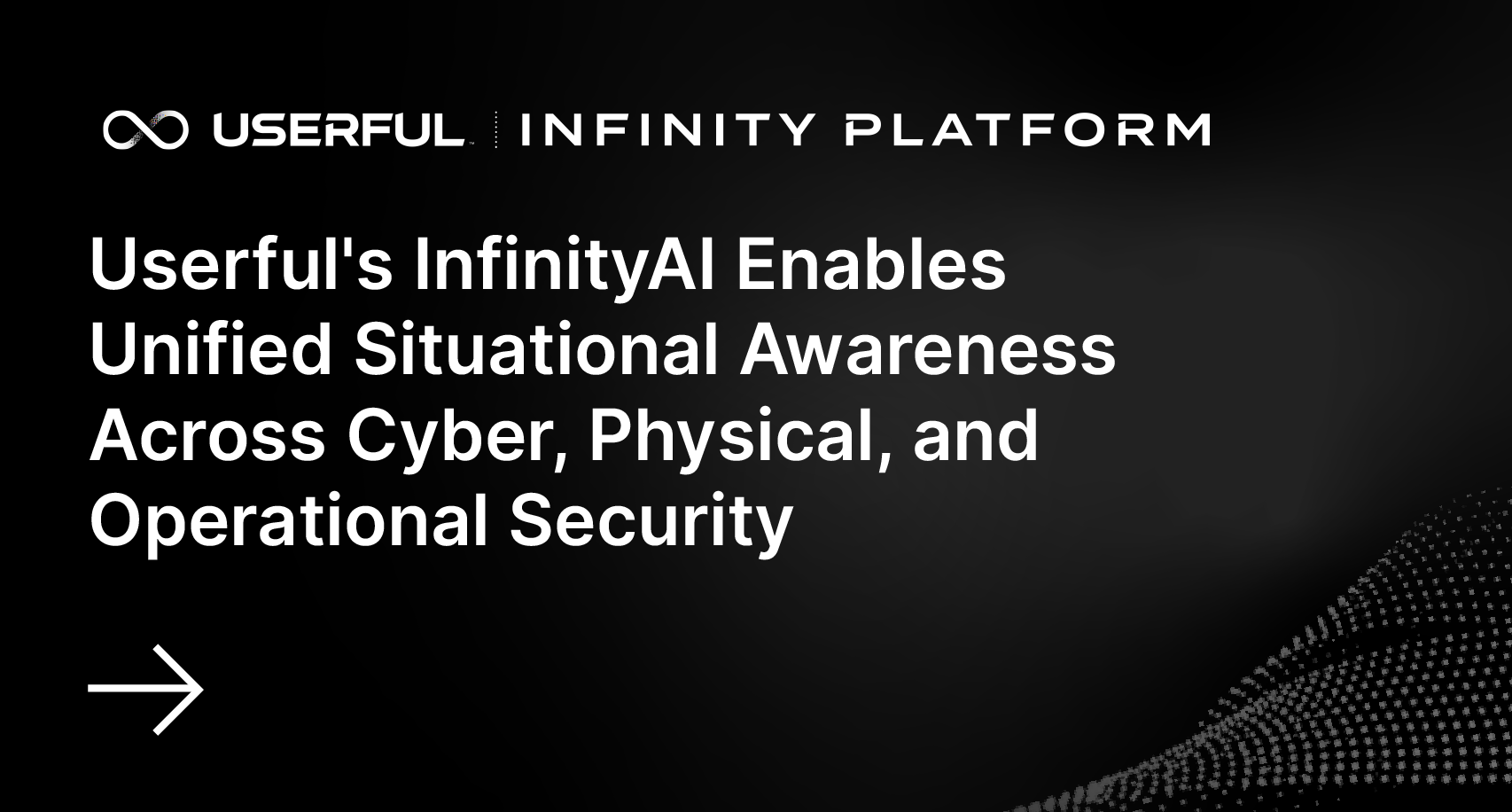 Userful InfinityAI 实现了网络安全、物理安全和运营安全领域的统一态势感知……